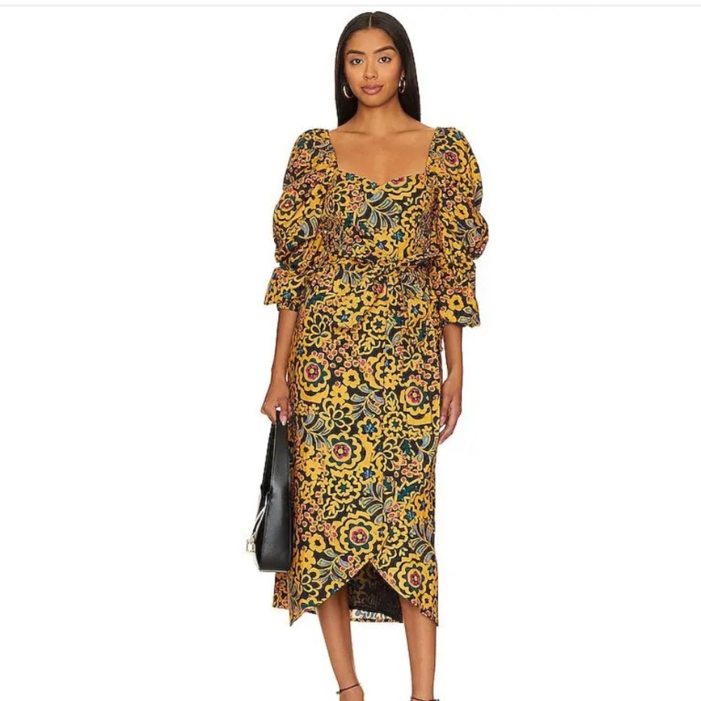 Cleobella Solange Midi Dress in Matisse